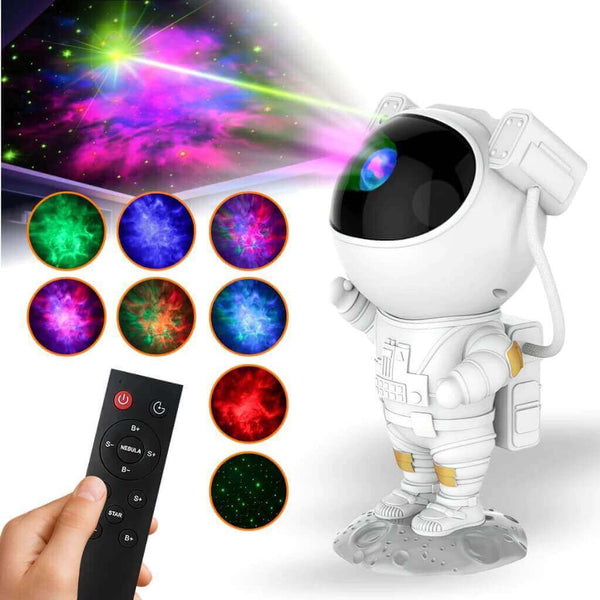 Astronauta Projetor De Luzes Com Controle - 1ClickComprou