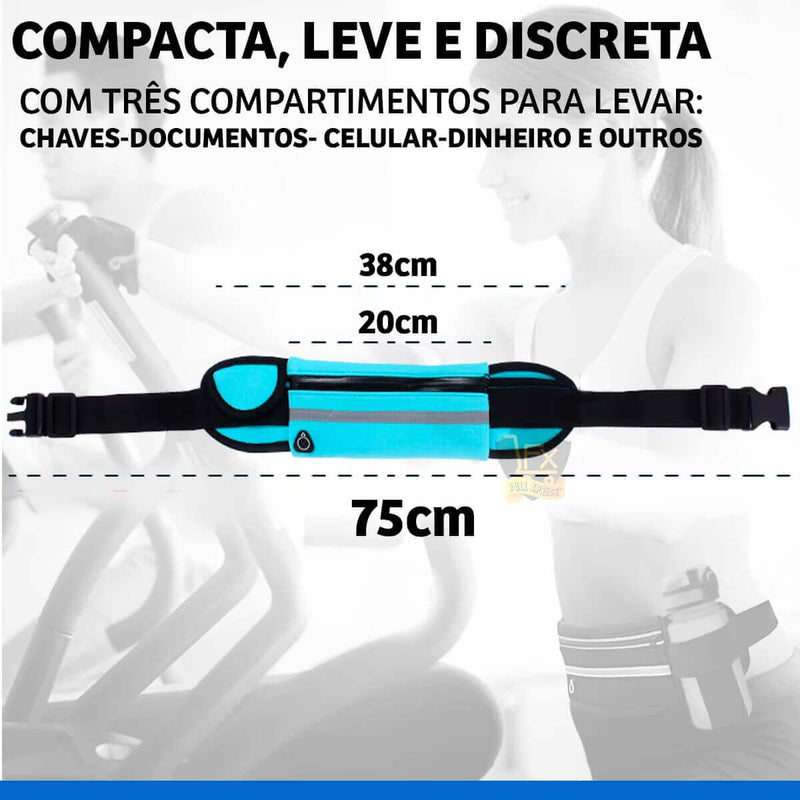 Pochete Esportiva Preta - 1ClickComprou