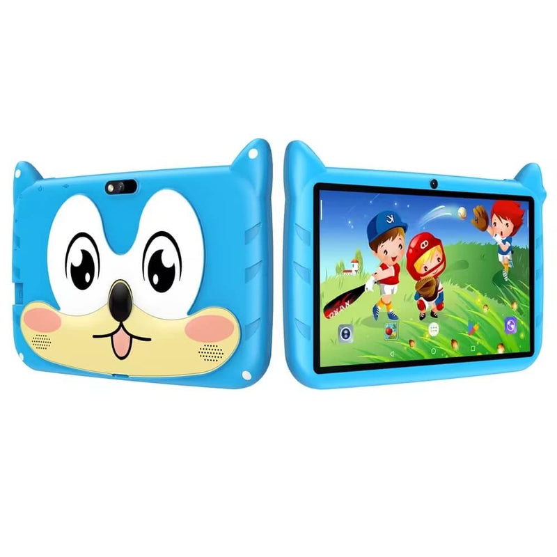 BDF - Tablet Infantil com Câmera Dupla, Android 13, 4GB RAM, 64GB ROM, Expansão de 1TB, 5G WiFi, Bateria 4000mAh - 1ClickComprou